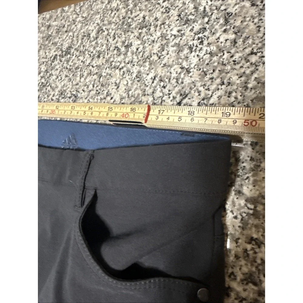 Adidas Prime‎ Green Golf 38X30 Navy 5 Pocket Tapered Fit Pants